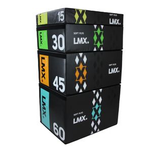 LMX.® Soft plyo box Grijs | 45cm