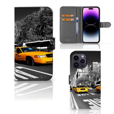 iPhone 15 Pro Max | Flip Cover | New York Taxi