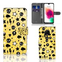 Telefoonhoesje met Naam Motorola Moto G7 | G7 Plus Punk Geel