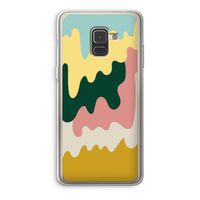 Baar B: Samsung Galaxy A8 (2018) Transparant Hoesje