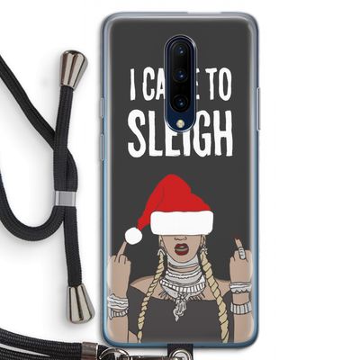 Came To Sleigh: OnePlus 7 Pro Transparant Hoesje met koord