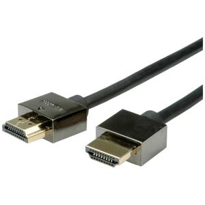 ROLINE Notebook HDMI High Speed kabel met Ethernet M/M, zwart, 5 m