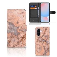 Samsung Galaxy A56 | Bookcase | Marmer Oranje