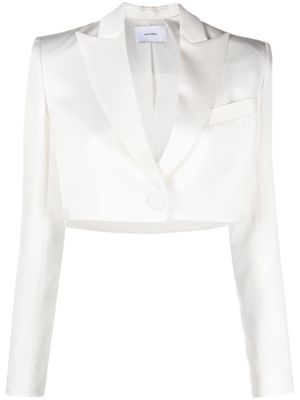 Alex Perry Gekreukte blazer - Wit