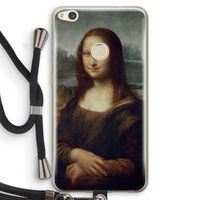 Mona Lisa: Huawei Ascend P8 Lite (2017) Transparant Hoesje met koord