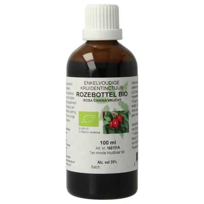 Cruydhof Rosa canina / rozebottel tinctuur bio 100 Milliliter
