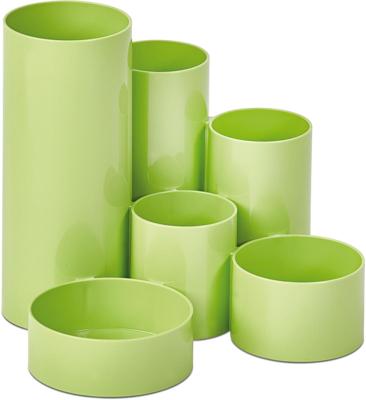 MAULtubo pennenbak, 6 vaks Ø15x12,5 cm, lime groen