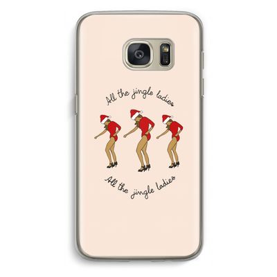 Jingle Ladies: Samsung Galaxy S7 Transparant Hoesje