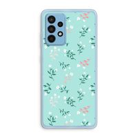 Small white flowers: Samsung Galaxy A52 Transparant Hoesje