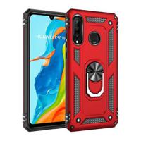 Huawei P30 Lite Defender Series Hybrid Case - Rood