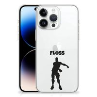 iPhone 14 Pro Max Telefoonhoesje met Naam Floss - thumbnail