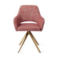 Jesper Home Yanai eetkamerstoel Berry Bars turn gold