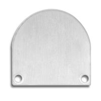 Eindkap E46 aluminium voor LED profiel PN4 2 stuks