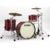 Tama MR32CZBNS-ROY Starclassic Maple Red Oyster 3d. shellset black hardware