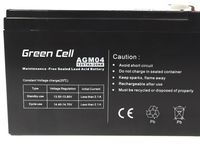 Green Cell AGM04 UPS-accu Sealed Lead Acid (VRLA) 12 V 7 Ah - thumbnail