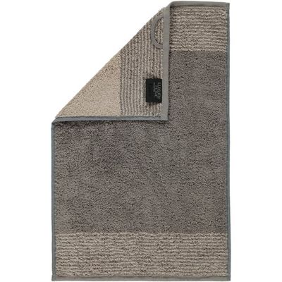 Cawö Cawo Two-Tone Gastendoekje Grafiet 30x50