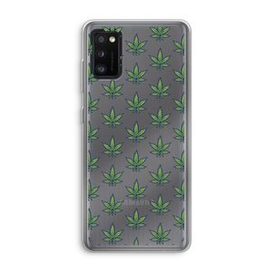 Weed: Samsung Galaxy A41 Transparant Hoesje