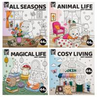 Craft ID Kleurboek cute&comfy 20x20cm