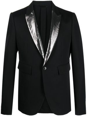 SAPIO blazer à simple boutonnage - Noir