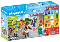 Playmobil City Life 71402 speelgoedfiguur kinderen - thumbnail