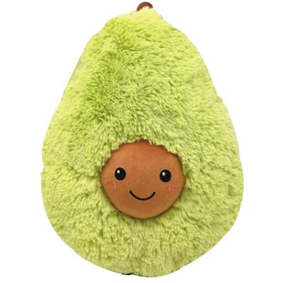 Lang pluche cartoon avocado vorm kussen kussen pluche speelgoed hoogte: 38cm