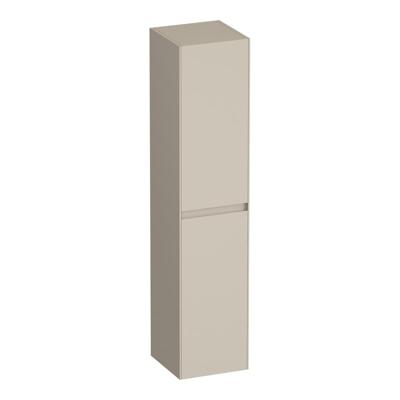 Brauer Inspire - Hoge Kast - 160 cm - 2 Deuren - Greeploos - Links of Rechtsdraaiend - Mat Beige