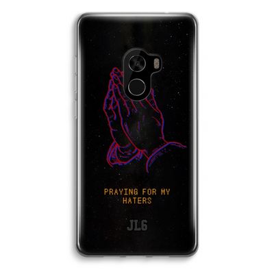 Praying For My Haters: Xiaomi Mi Mix 2 Transparant Hoesje