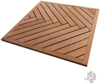 Elephant Terrastegel Hardhout FSC© 3 x 100 x 100 cm