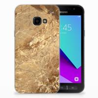 Samsung Galaxy Xcover 4 | Xcover 4s | TPU | Siliconen hoesje | Marmer Creme