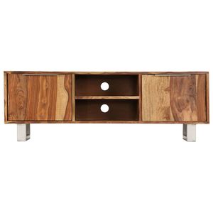 The Living Store Sheesham TV-meubel - 118 x 30 x 40 cm - Houten Dressoir