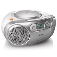 Radio met cassettespeler Philips AZ127/12 FM 2W Ziverachtig