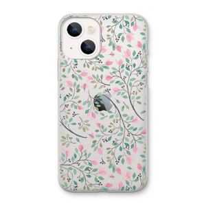 Sierlijke bloemen: iPhone 13 mini Transparant Hoesje