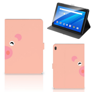 Lenovo Tab E10 Hippe Tablet Hoes Pig