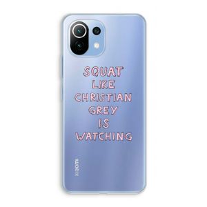 Christian Grey: Xiaomi Mi 11 Lite Transparant Hoesje