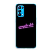 Vice Black: Oppo Find X3 Lite Transparant Hoesje