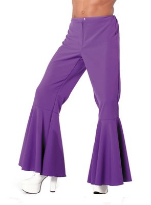 Hippie broek heren paars