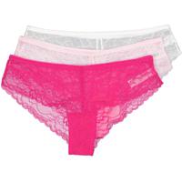 Amber  Dames Lacy brazillian  3-Pack