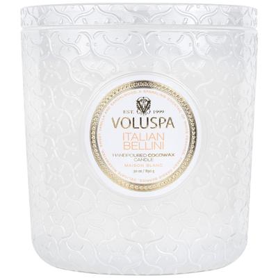 Voluspa Maison Blanc Italian Bellini Luxe Candle 850gr Voluspa Maison Blanc Italian Bellini Luxe Candle 850gr