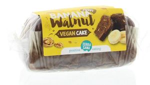 Vegan cake banaan & walnoot bio