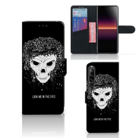 Telefoonhoesje met Naam Sony Xperia L4 Skull Hair - thumbnail