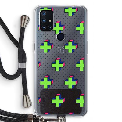 8-bit N°10: OnePlus Nord N10 5G Transparant Hoesje met koord