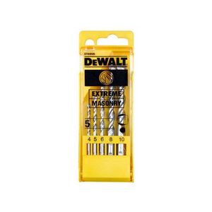 DEWALT 5-delige Steenborenset Extreme boorset