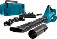 Makita dub362pt4j 2x18 v bladblazer | met duolader en 4 stuks accu's