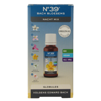 Bach Bloesem Globule parels nr. 39 nacht bio 20 Gram