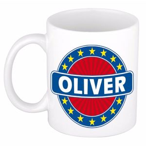 Voornaam Oliver koffie/thee mok of beker   -