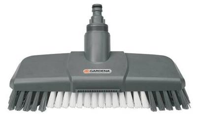 Gardena Comfort 27cm Multifunctionele Schrobber met Verschillende Borstels & Schraaprand
