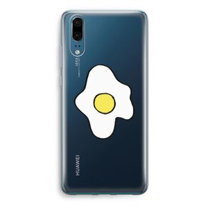 Spiegelei: Huawei P20 Transparant Hoesje