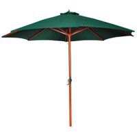 VidaXL Parasol 258 cm groen - thumbnail