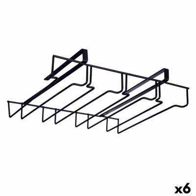 Glazen Voet Kinvara Metaal Ijzer 36 x 7,5 x 26 cm 7 x 7,5 x 26 cm (6 Stuks) Glazen Voet Kinvara Metaal Ijzer 36 x 7,5 x 26 cm 7 x 7,5 x 26 cm (6 Stuks)