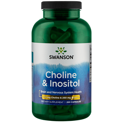 Choline En Inositol 250/250 Mg | Swanson | 250ct